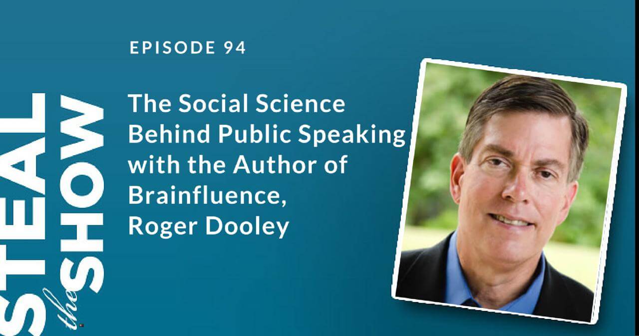 094 The Social Science Behind Public Speaking with the Author of Brainfluence, Roger Dooley